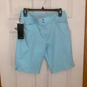 NWT Brand new men’s Adidas golf shorts teal blue/turquoise color